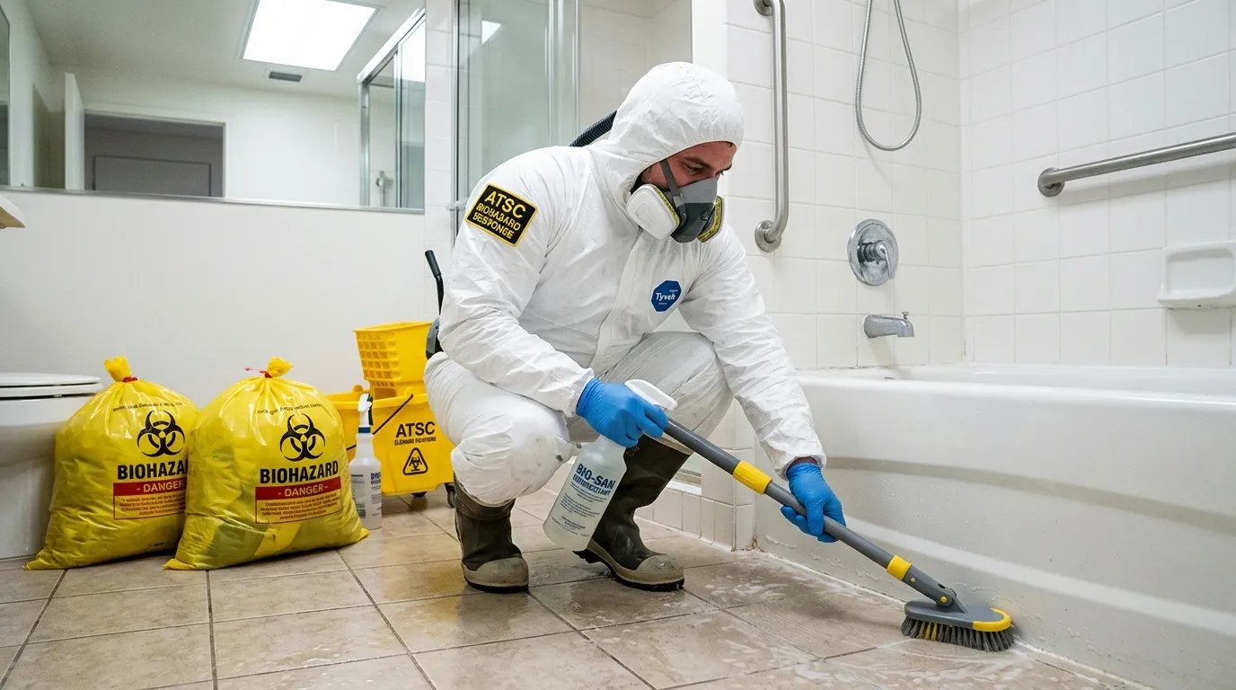 Decontamination equipment deployed for Blood Cleanup in Bardstown